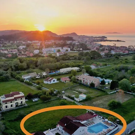 Sidari With Private Pool By Dadovillas Ágios Ioánnis